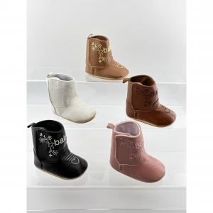 Baby's Warm Anti-Slip Soft-Soled High-Top Cotton Pre-Walker Shoes