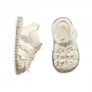 Summer Outdoor Baby Shoes - Infant Sandals with Light-Up Soles and Flower Design